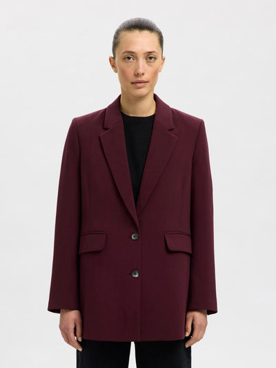 Slfrita Ls Relaxed Blazer Mel