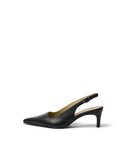 Slfisla Leather Pointy Slingback