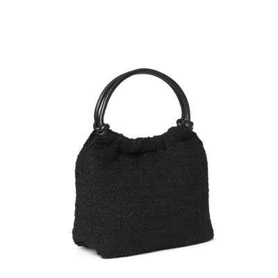 Woolen Pop Schrunch Bag S