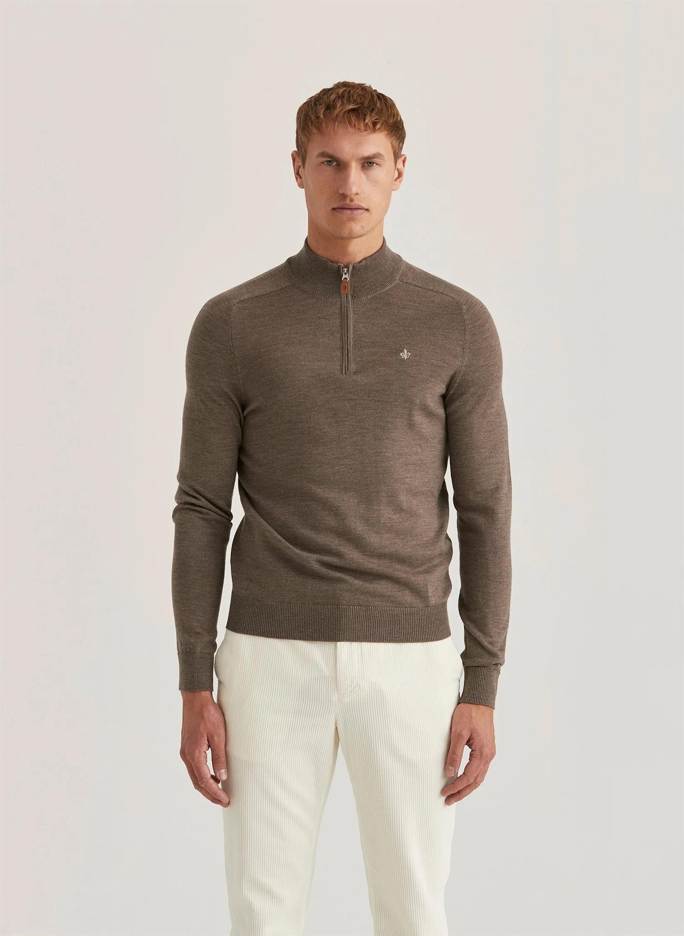 Merino John zip