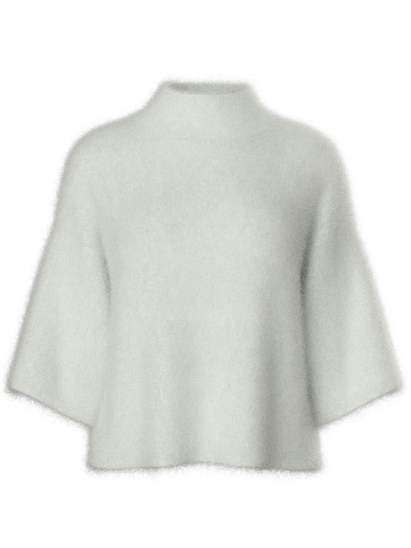 Yastilde 2/4 Mohair Blend Knit Pullover