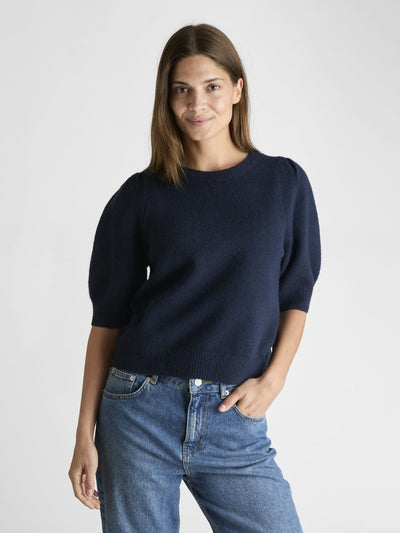 Martha Bow Knit Tee