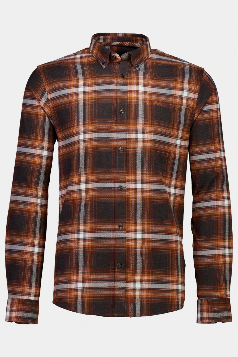 Brushed Checked shirt l/s