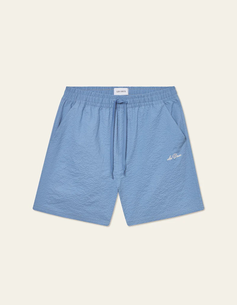 Stan Seersucker Swim Shorts