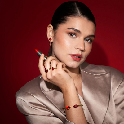 Mini Drop Earrings Gold