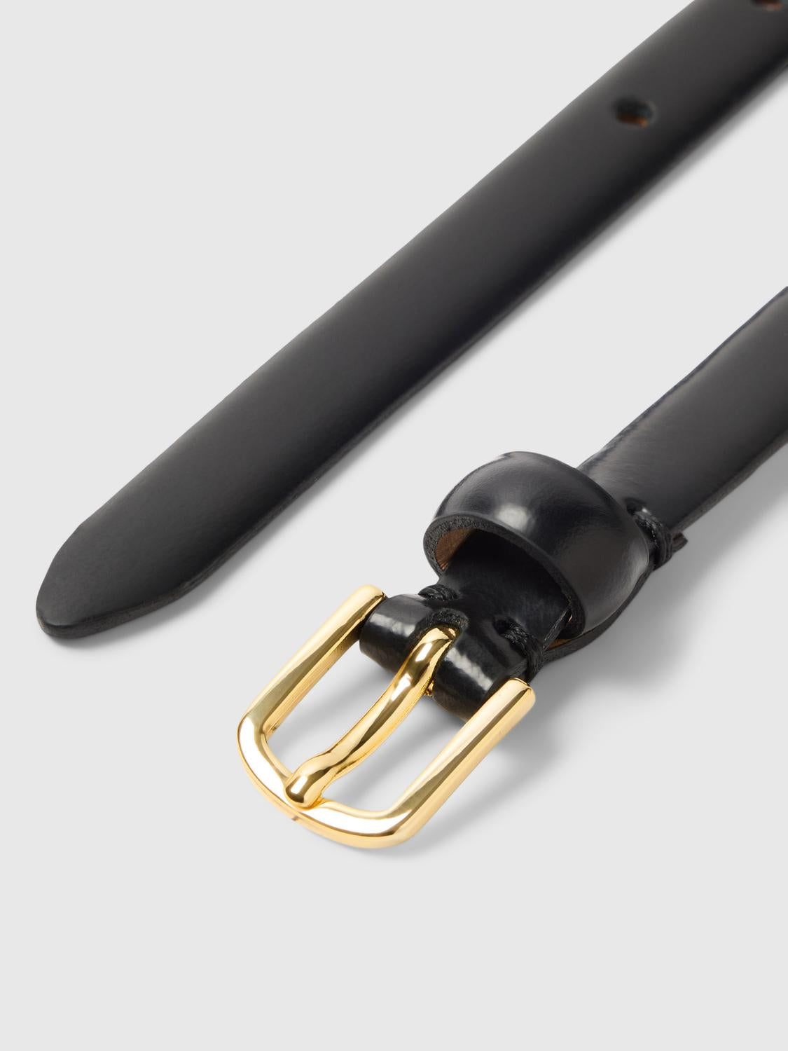 Slfiona Slim Leather Belt