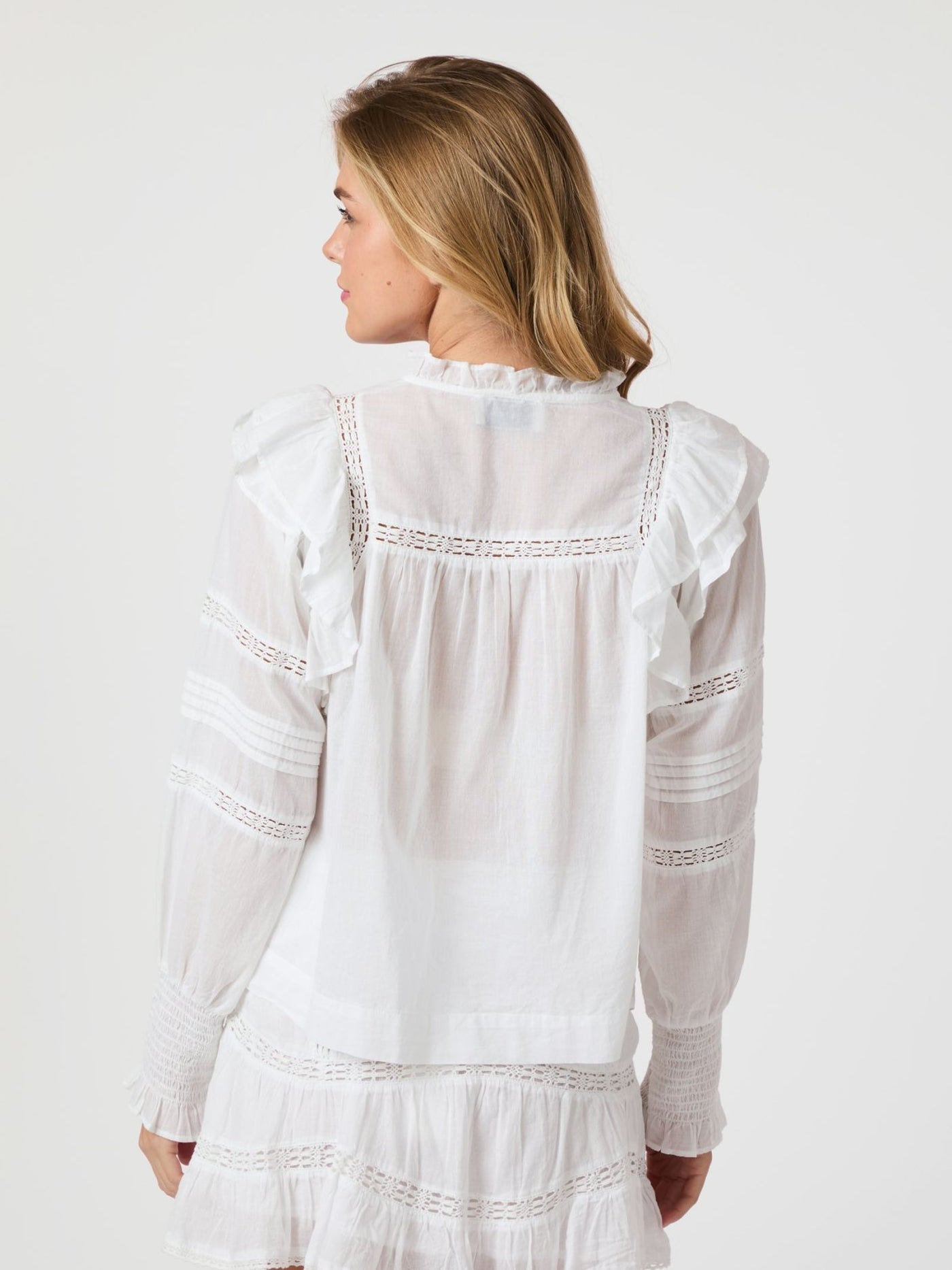 Mauri s voile blouse