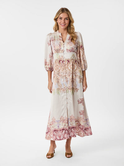 Stellar artist paisley dress