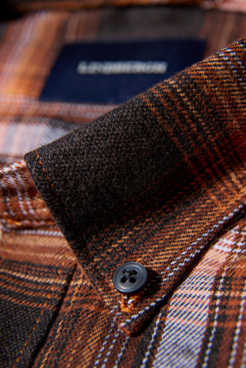 Brushed Checked shirt l/s