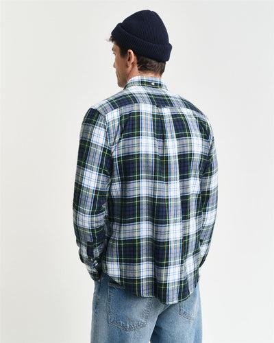 Reg flannel check shirt