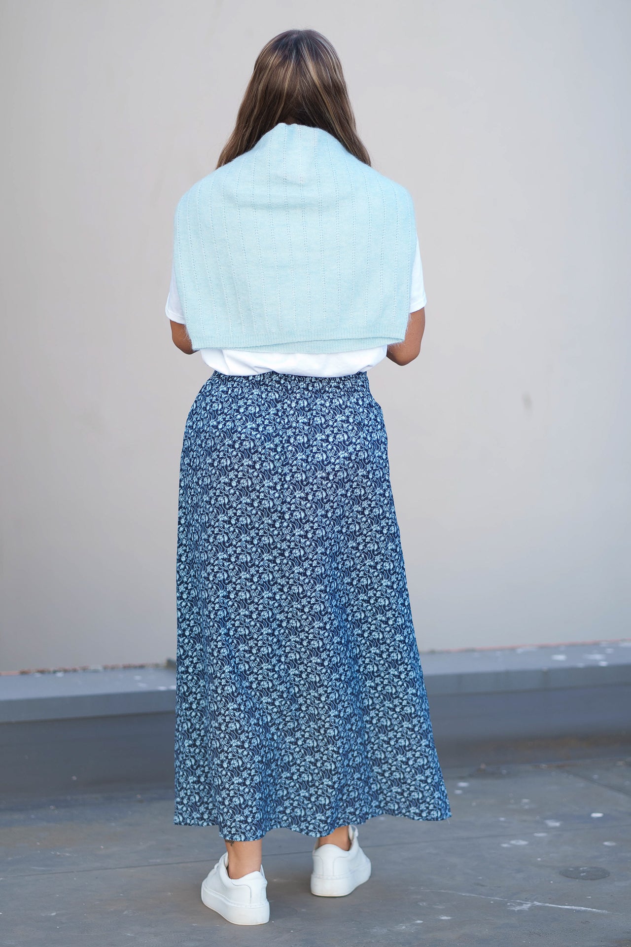 Astrid HW skirt AOP