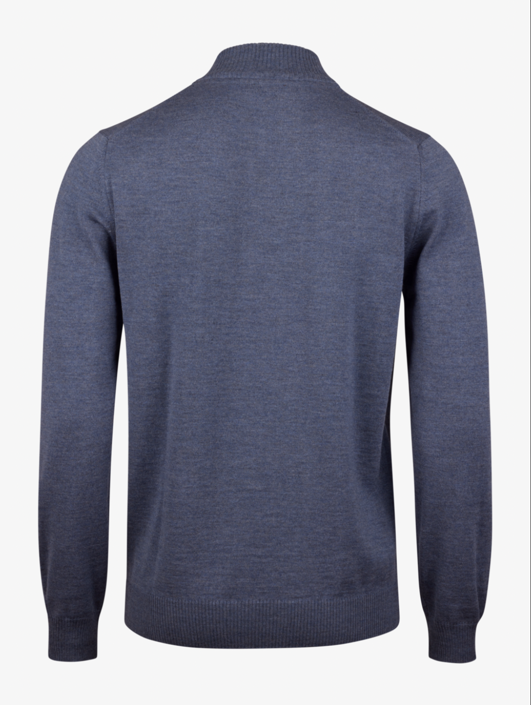 Sweater Knitted Half Zip Merino Wool