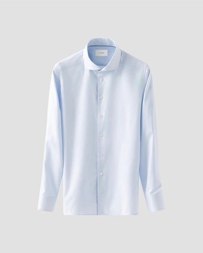 Melange Semi Solid Fine Twill Contemporary Fit