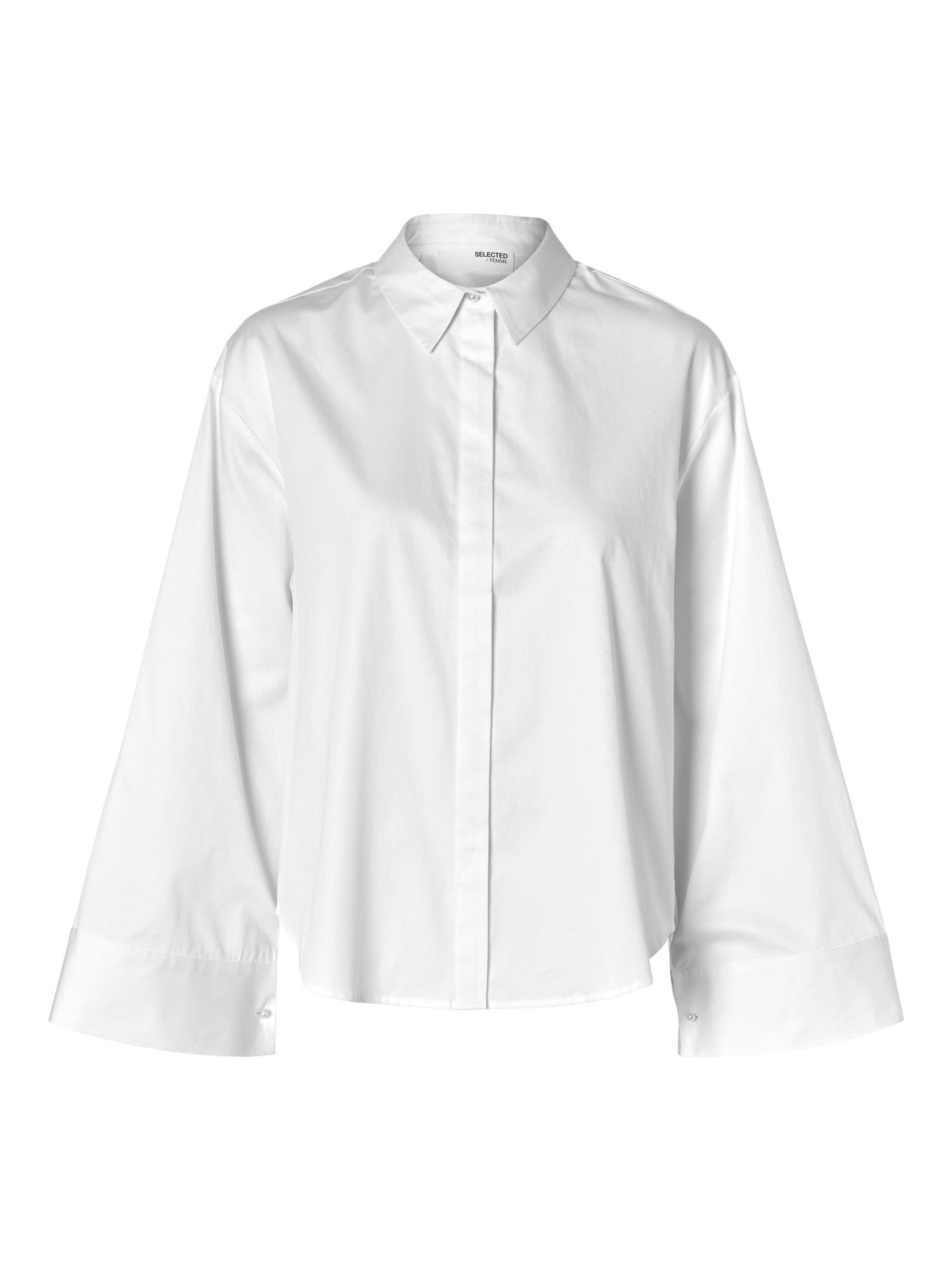 SLFJODY LS PEARL BUTTON SHIRT B