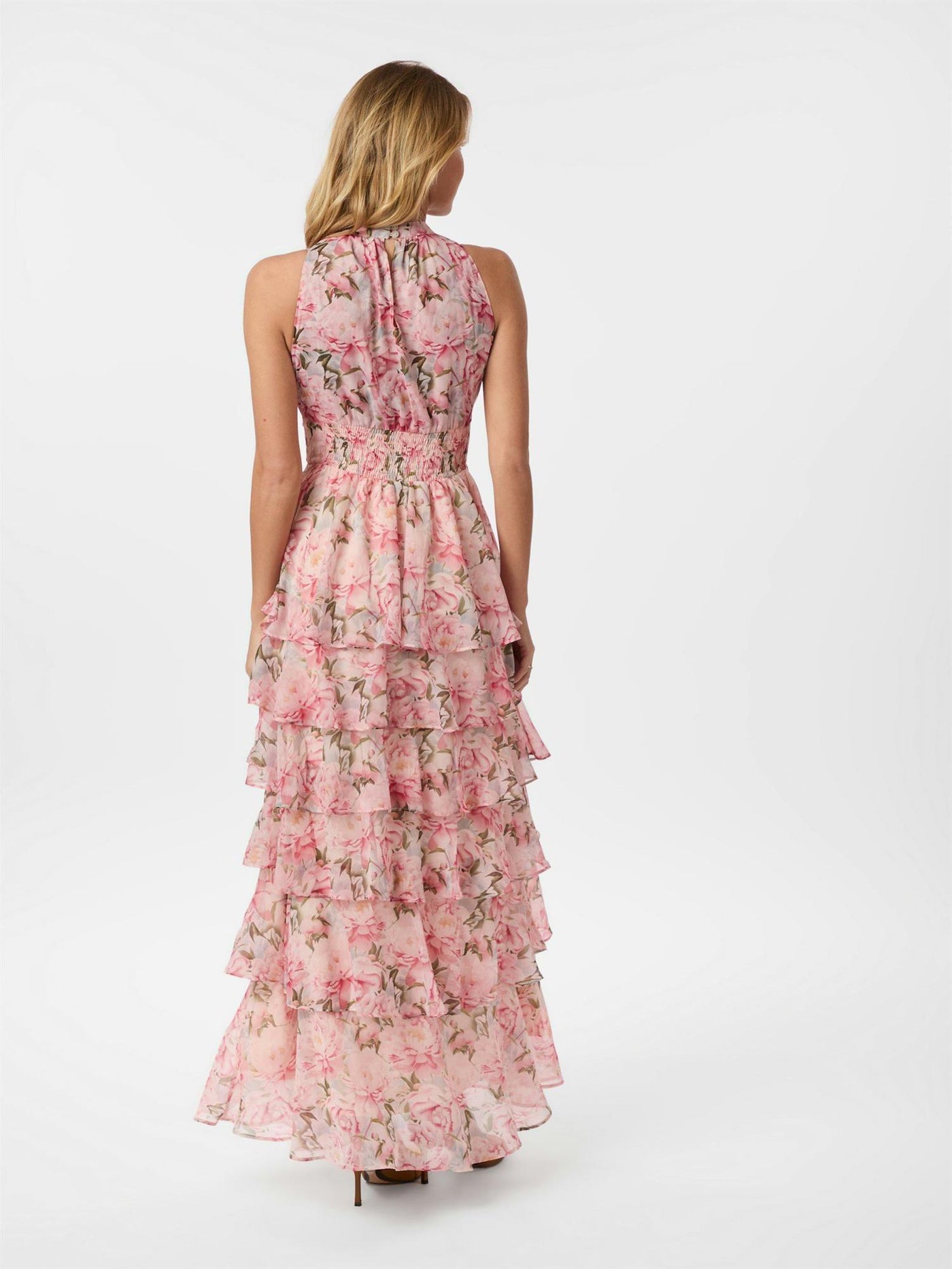 Marli Flower Chiffon Dress