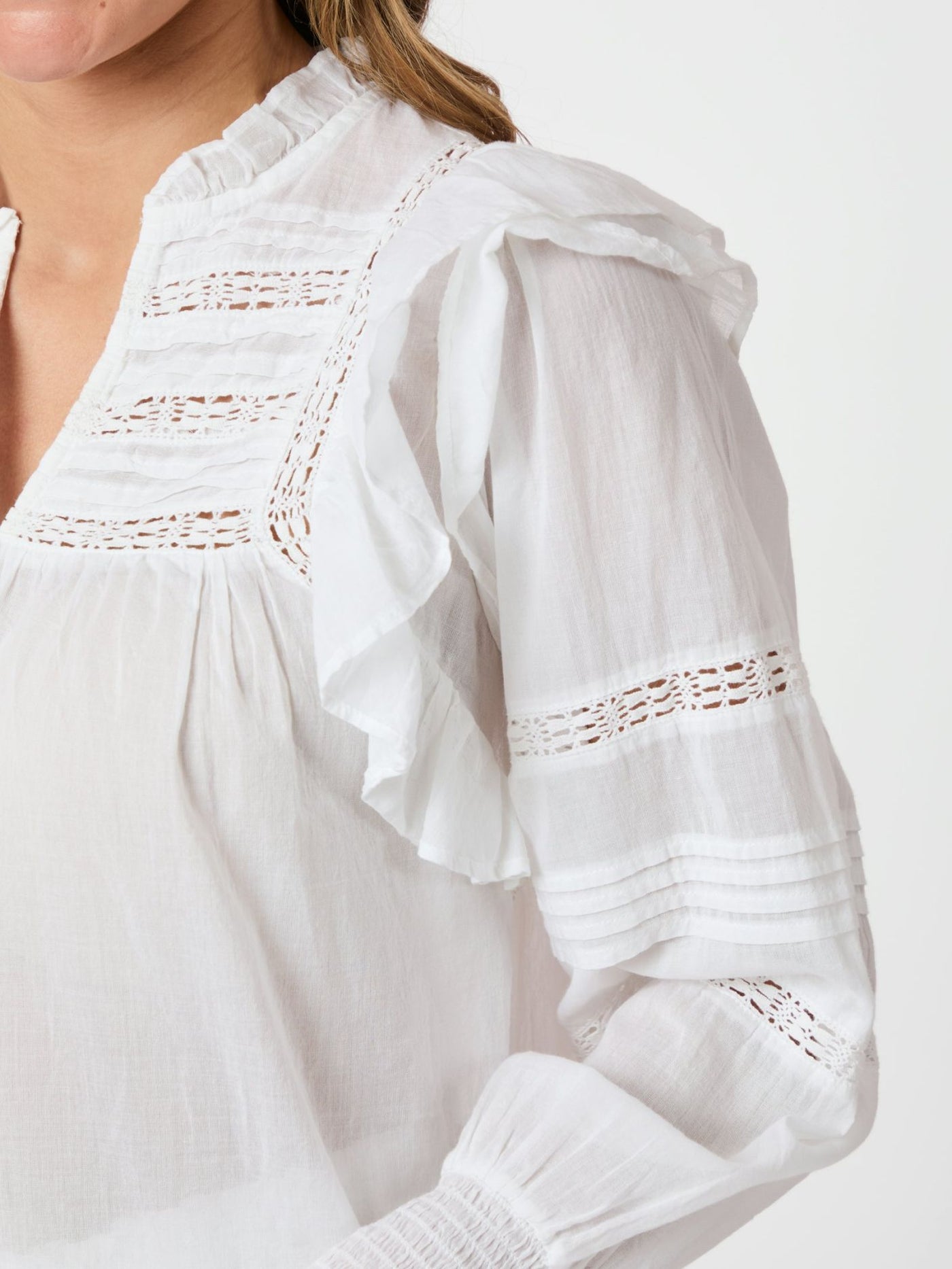 Mauri s voile blouse