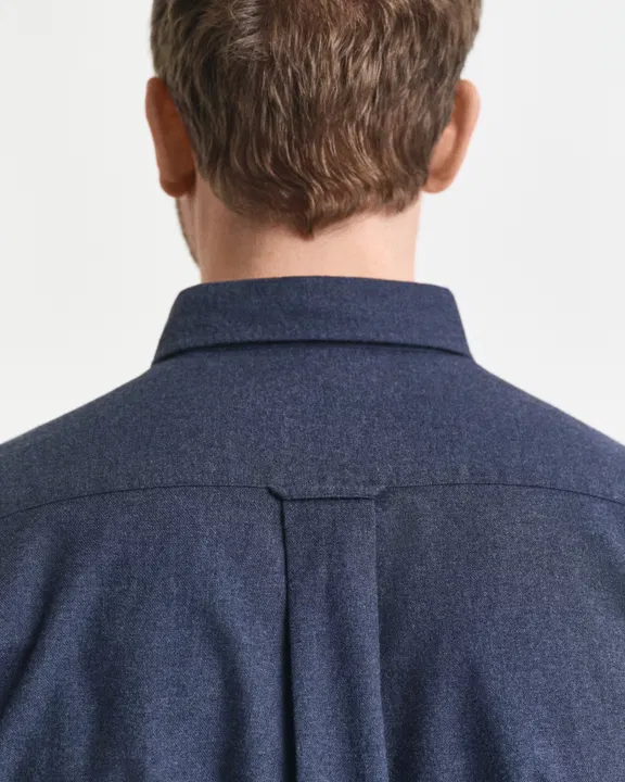 Reg flannel melange shirt