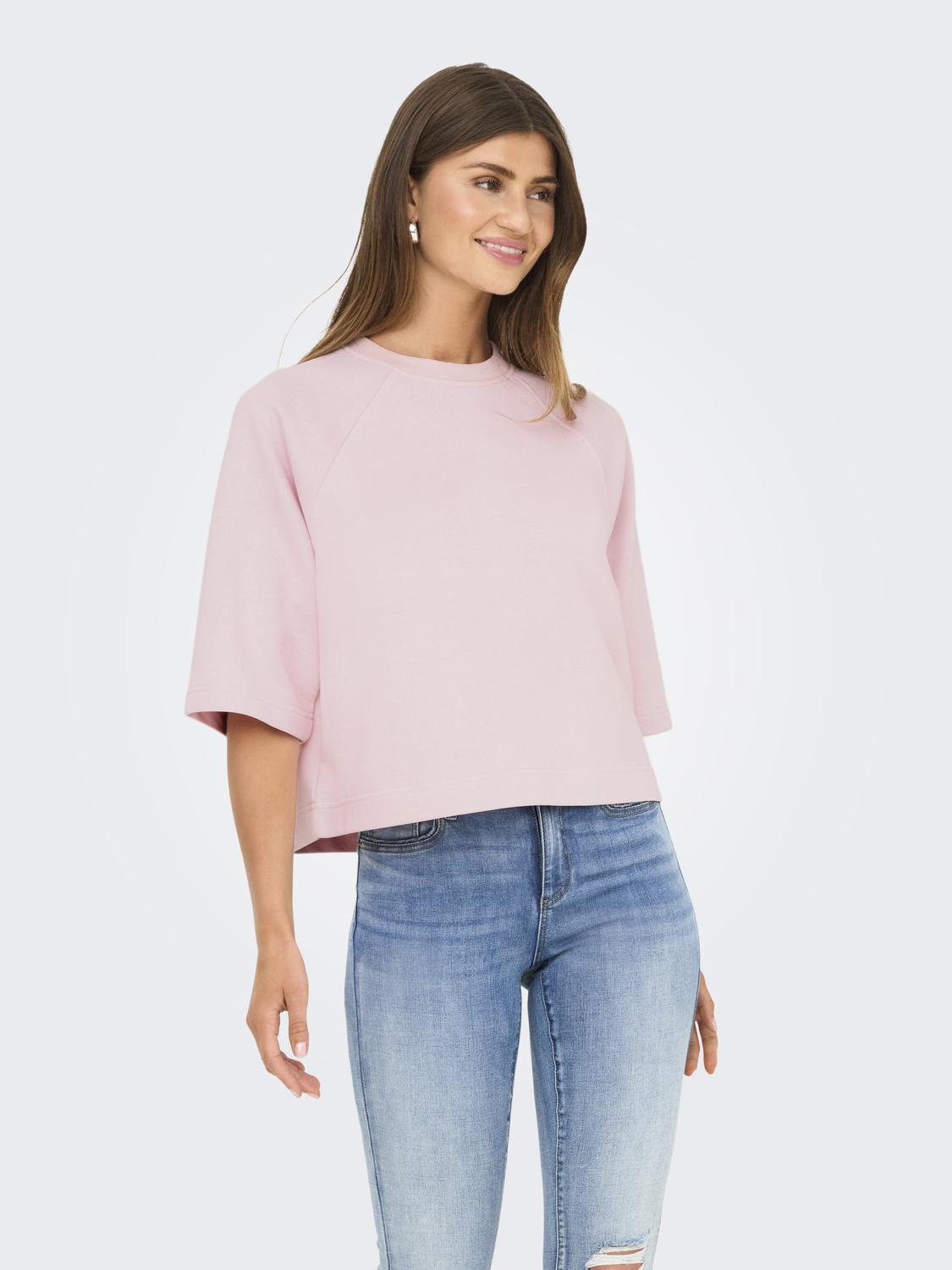 Onldasie 2/4 O-Neck Raglan Ub Cs Swt