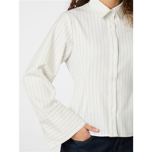 ROSA PINSTRIPE SHIRT