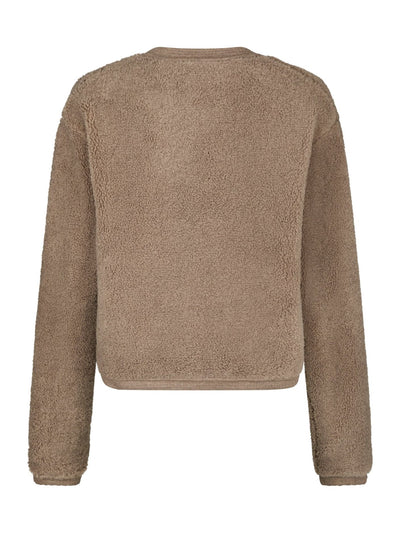 Limo fluffy knit cardigan