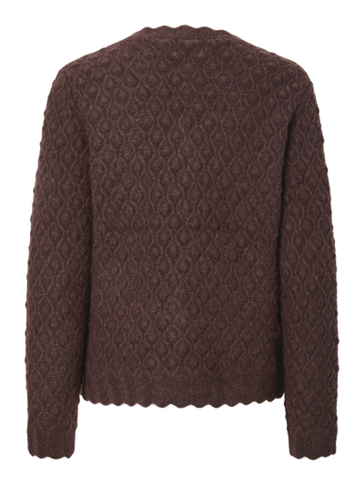 Yasbubble Ls Knit Cardigan  S.