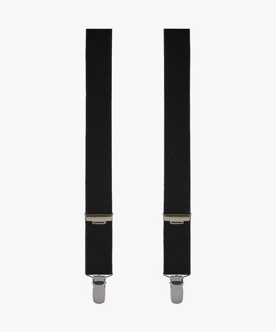 BRACES SOLID BLACK