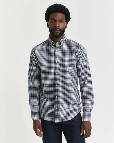 Twill Gingham Shirt