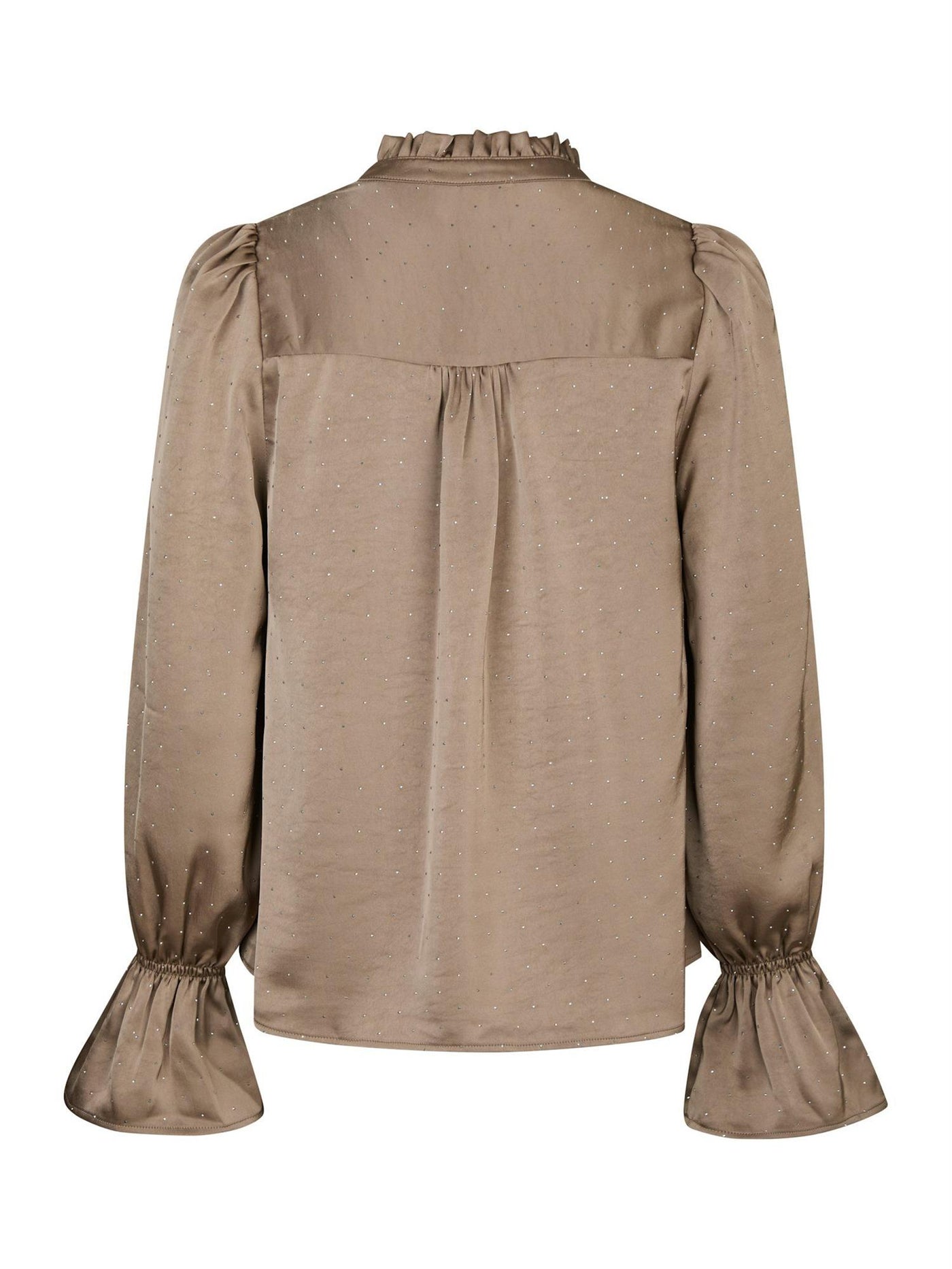 Amara heavy sateen bedaz blouse