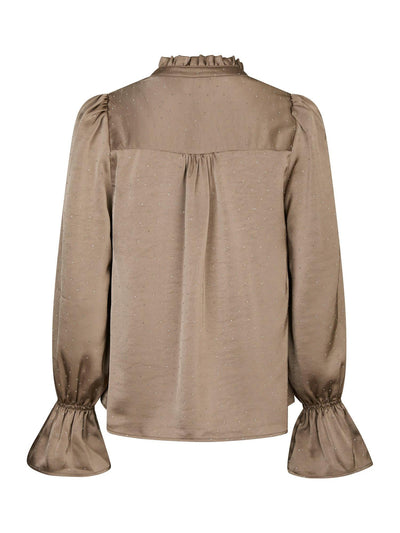 Amara heavy sateen bedaz blouse