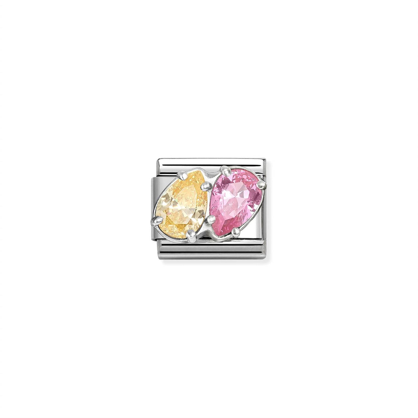 Yellow-Pink Double Drops