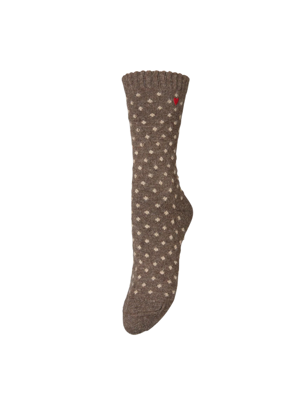 Dotted Wola Sock