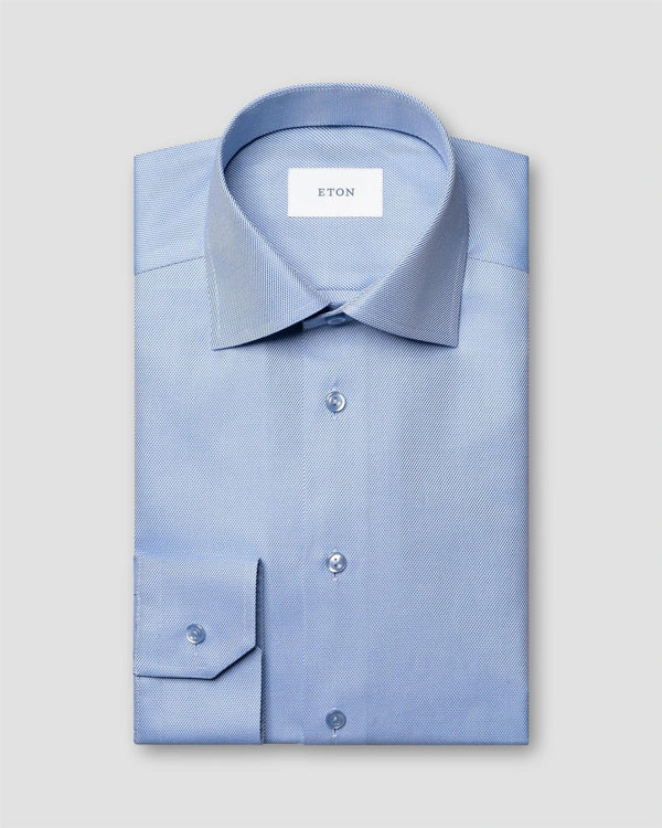 Semi Solid Signature Twill Shirt Contemporary