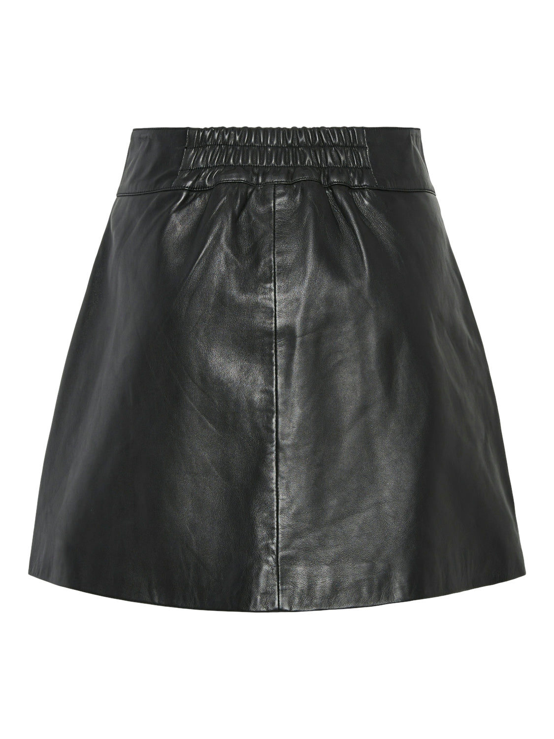 YASMEZU HW LEATHER SKIRT