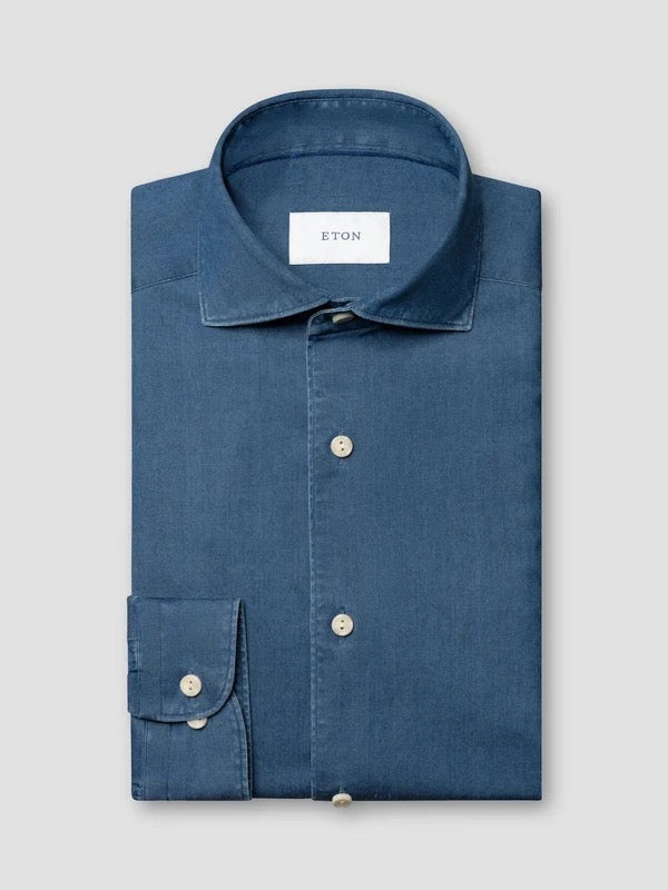 Denim Stretch Shirt Casual Fit