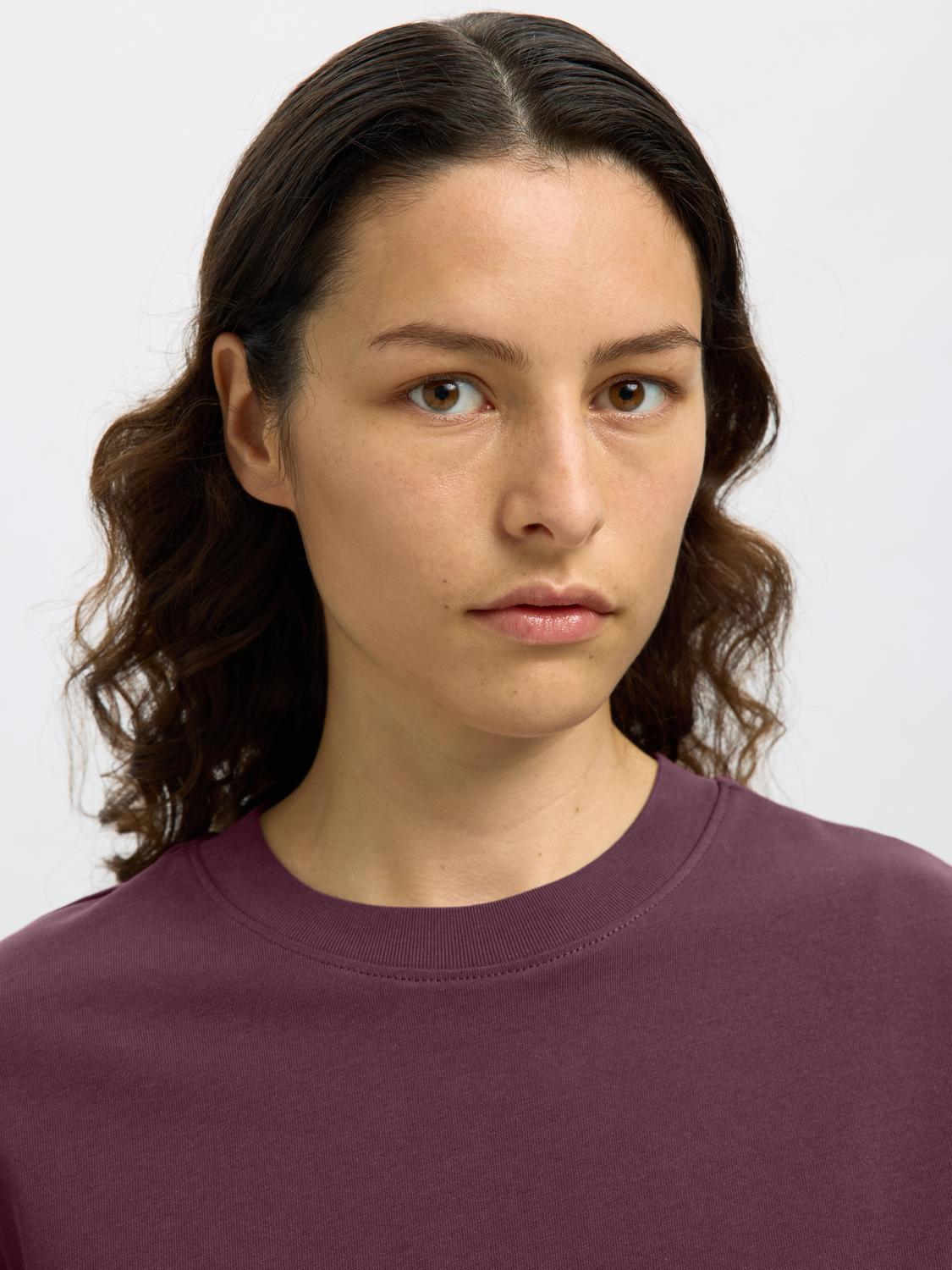 Slfessential Ss Boxy Tee