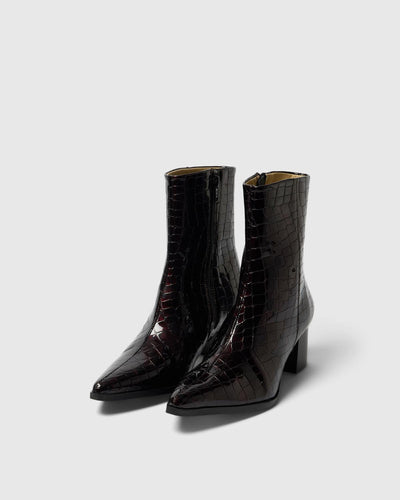 Slfstine Leather Boot