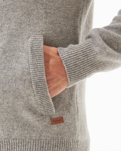 Essent Patch Zip Through Knitted Jumper