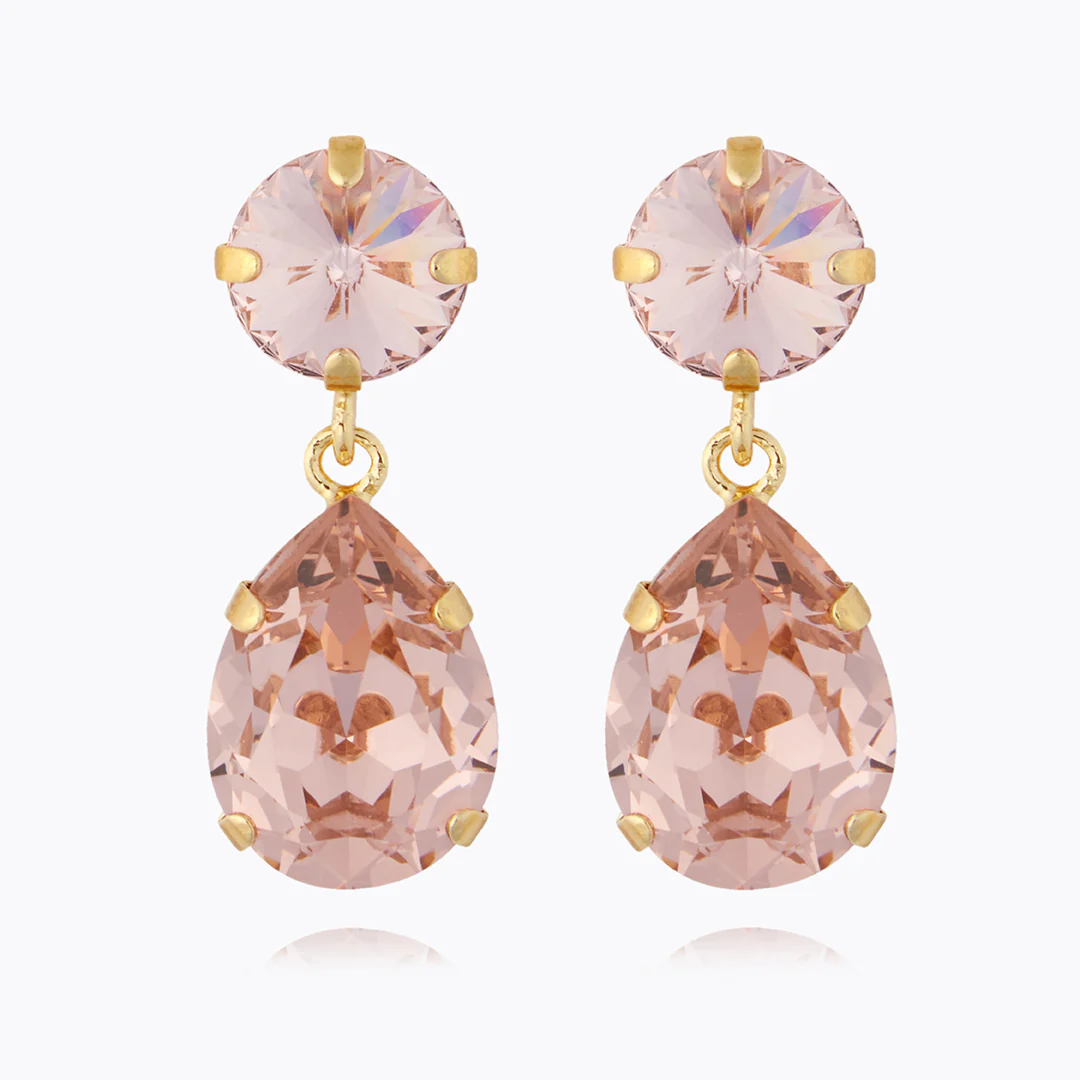 Classic Drop Earrings Gold