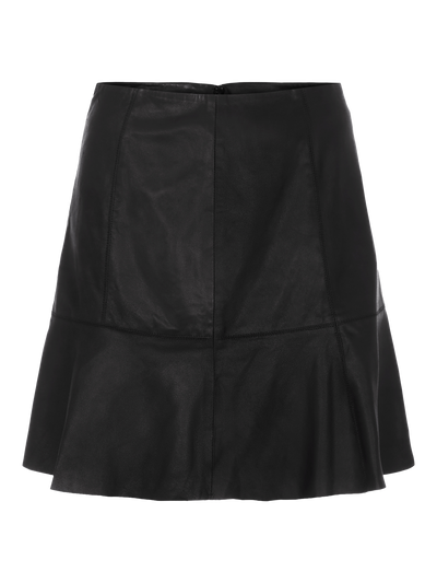 Yascolly Mw Naplon Leather Skirt