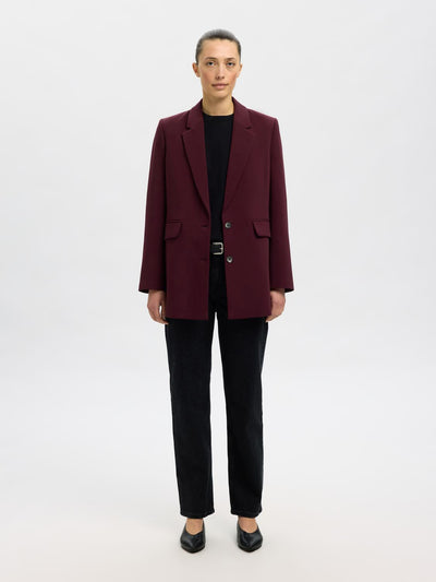 Slfrita Ls Relaxed Blazer Mel