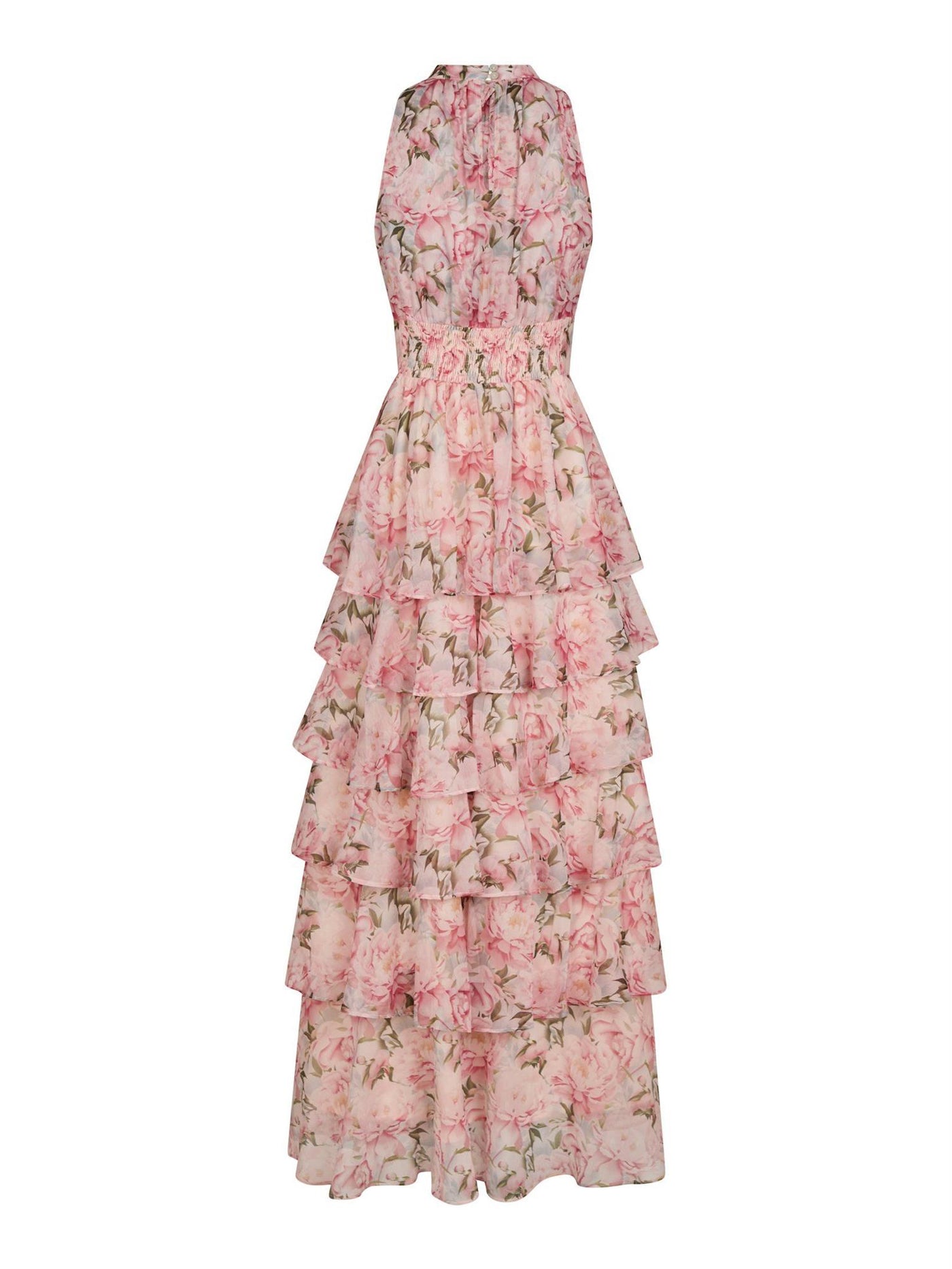 Marli Flower Chiffon Dress