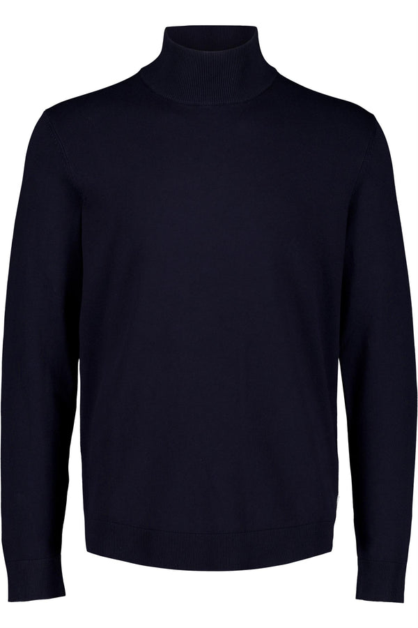 Soft Viscose Blend Roll-Neck Sweater