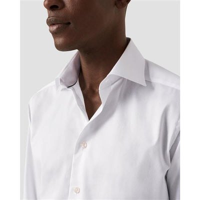 White Signature Twill Shirt - Slim fit