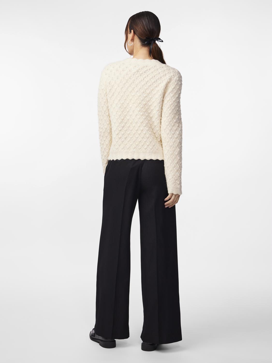 Yasbubble Ls Knit Cardigan  S.