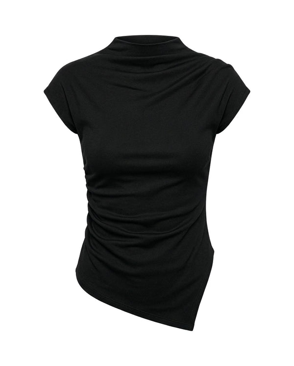 Objkelly S/l High Neck Top E Tne 26
