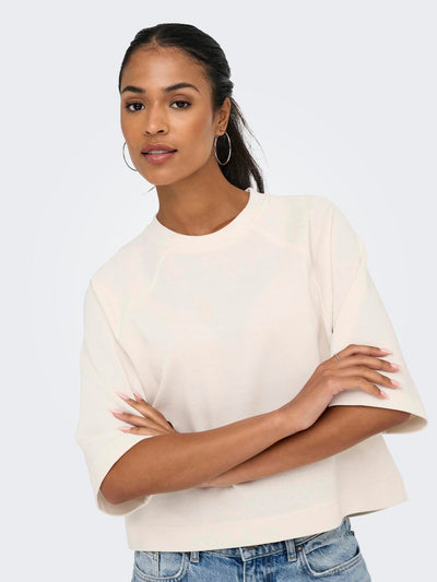 Onldasie 2/4 O-Neck Raglan Ub Cs Swt