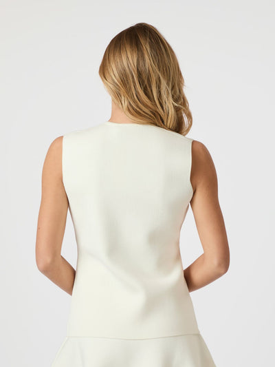 Sway smooth knit waistcoat