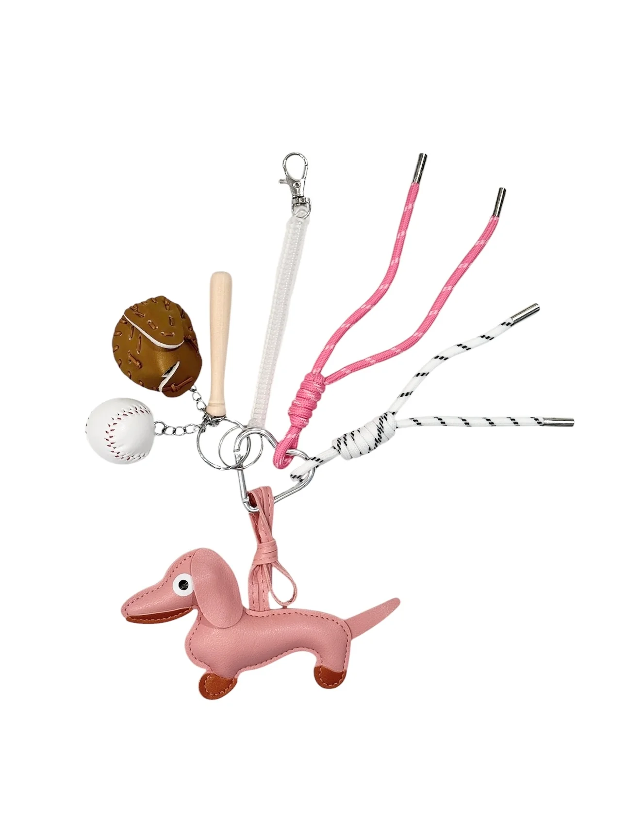 Dachs W/Baseball Bag Charm