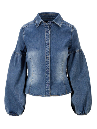 Janne Blue Denim Blouse