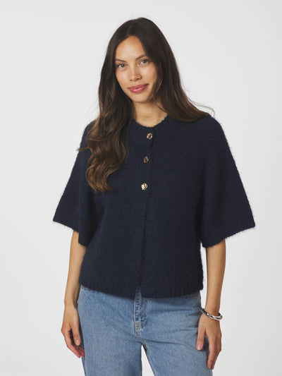 Benuta fluffy knit cardigan